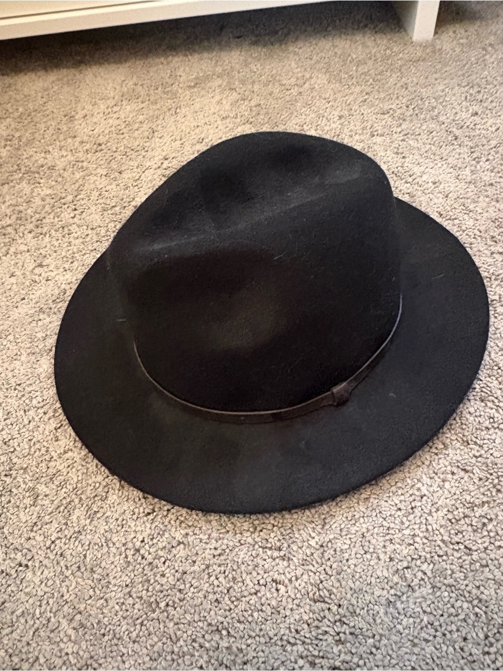 Forever 21 Black Wide-Brim Fedora Hat